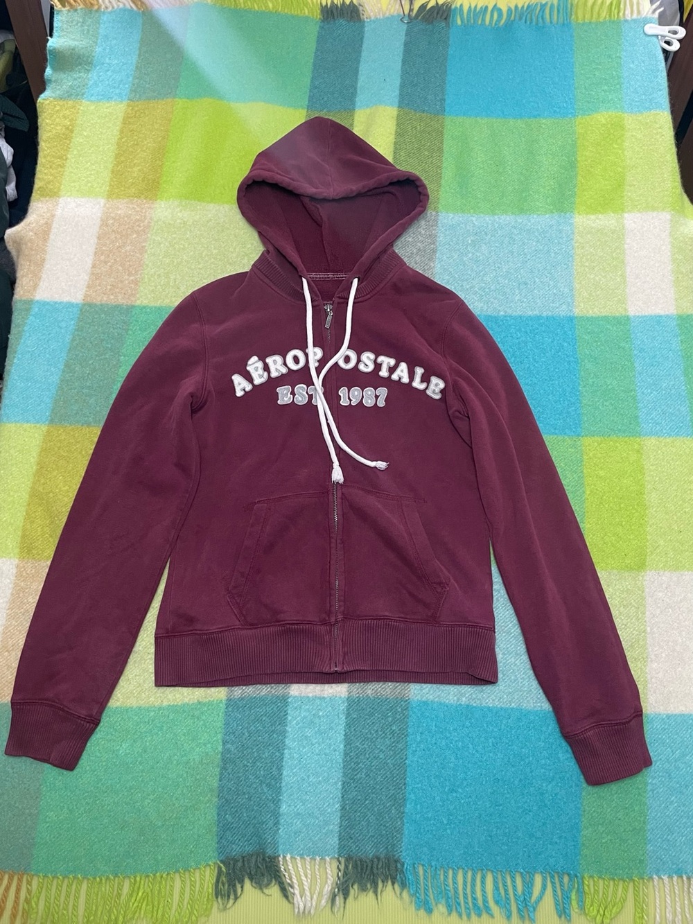 Vintage y2k Aeropostale zip up hoodie